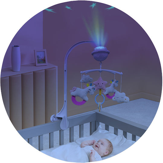 Chipolino Mobile for Cot with Music, Rotation, and Projector for 0++ Months