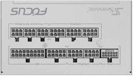 Seasonic CORE GX 750W Λευκό Τροφοδοτικό Υπολογιστή Full Modular 80 Plus Gold