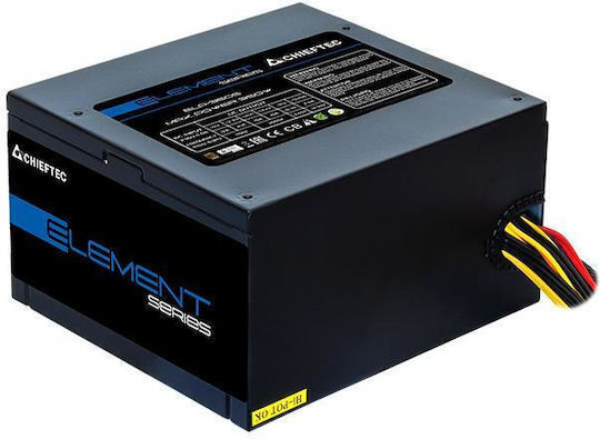 Chieftec 500W Schwarz Computer-Netzteil Voll verkabelt 80 Plus Bronze (ELP-500S)