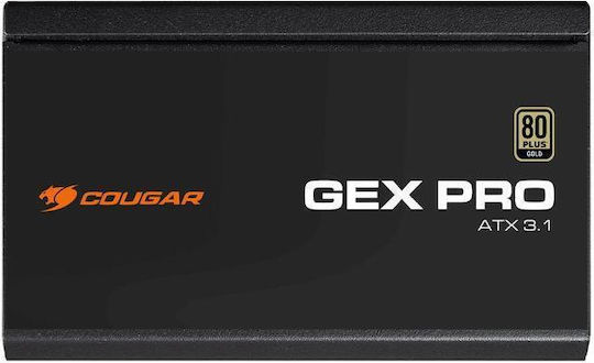 Cougar CGR GEXP-750 750W Μαύρο Τροφοδοτικό Υπολογιστή Full Modular 80 Plus Gold