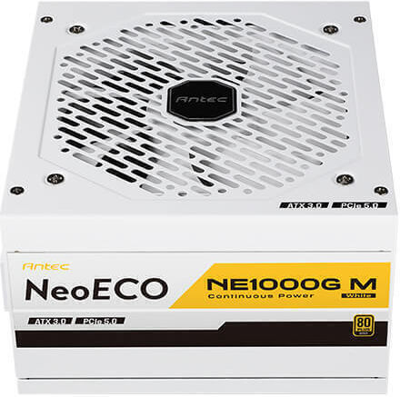 Antec NE1000G M 1000W Weiß Computer-Netzteil Vollständig modular 80 Plus Gold
