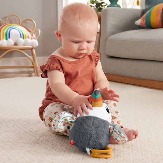 Fisher Price Pendant Toy for Crib and Stroller Soft Toucan for 0++ Months