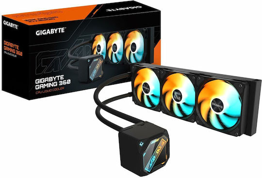 Gigabyte Gaming 360 Υδρόψυξη AIO CPU με 3 Ανεμιστήρες 120mm και ARGB Φωτισμό