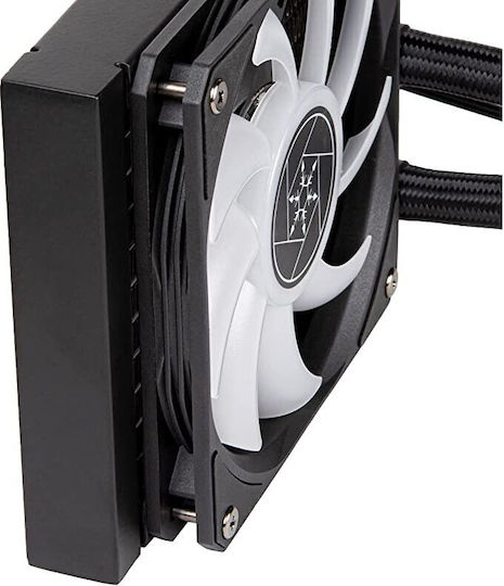 Silverstone SST-VD120-SLIM Υδρόψυξη AIO CPU με 1 Ανεμιστήρα 120mm και ARGB Φωτισμό