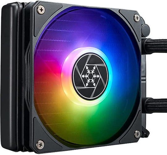 Silverstone SST-VD120-SLIM Υδρόψυξη AIO CPU με 1 Ανεμιστήρα 120mm και ARGB Φωτισμό