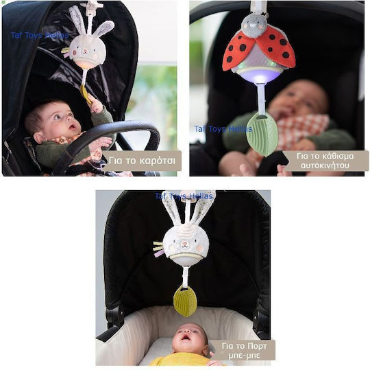 Taf Toys Anhänger Spielzeug für Auto mit Musik Bunny für 0++ Monate 13235