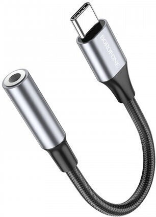 Borofone USB-C Männlich Zu 3.5mm Weiblich Konverter 1 Stück TYPE-GJ-1