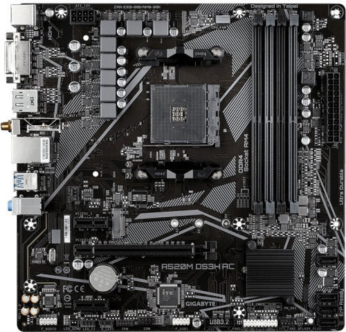 Gigabyte A520M DS3H AC rev. 1.x Wi-Fi Motherboard Micro ATX με AMD AM4 Socket