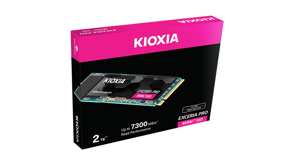Kioxia Exceria Pro SSD 2TB Tip M.2 Cu Conexiune PCI Express 4.0