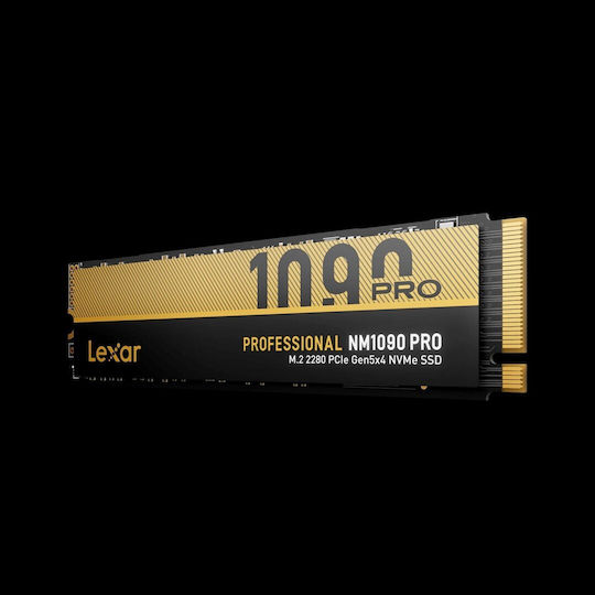 Lexar NM1090 Pro SSD 2TB Tip M.2 Cu Conexiune PCI Express 5.0 Compatibil Cu PlayStation 5 LNM109P002T-RNNNG