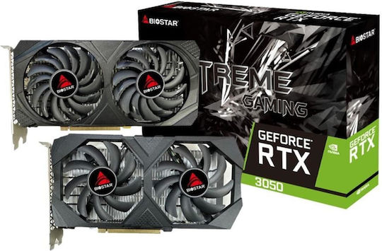 Biostar GeForce RTX 3050 6GB GDDR6 Κάρτα Γραφικών