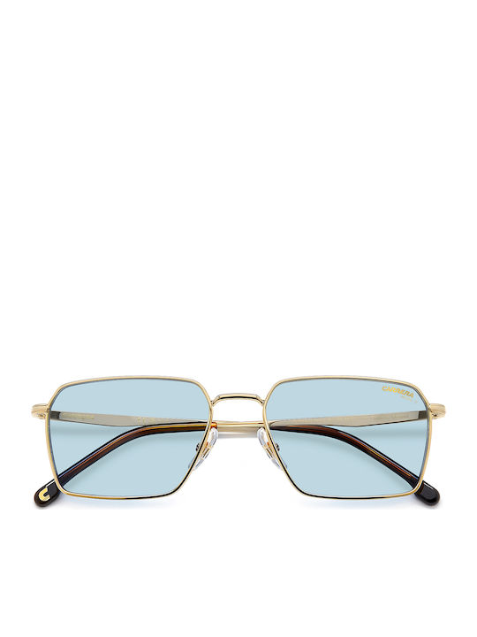 Carrera Men's Sunglasses with Gold Metallic Frame and Grey Gradient Lens 356/S RHL/QZ