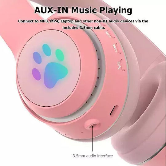 L550 Bluetooth Wireless On Ear Headphones with 9 hours of Operation Black