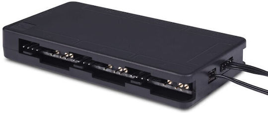 Alphacool Core 6x 4-pin Pwm Drgb Splitter Sata Power Connector