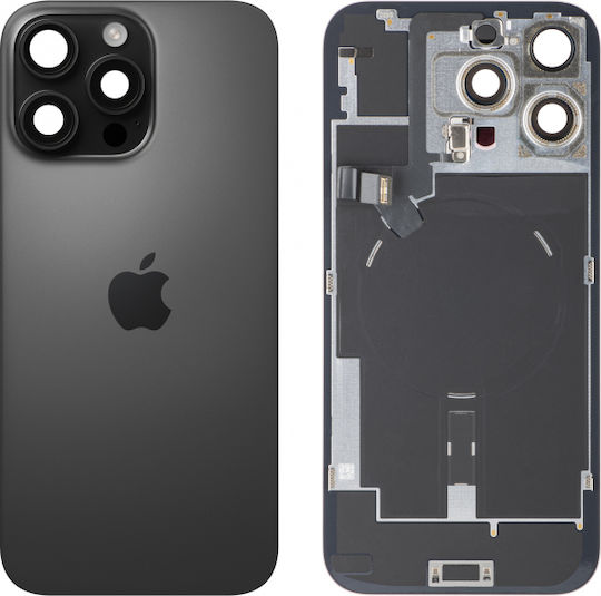 Καπάκι Μπαταρίας Μαύρο για Apple iPhone 16 Pro Max