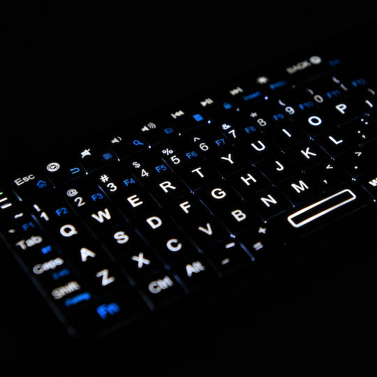Riitek RT-MWK06 Kabellos Tastatur mit Touchpad Englisch US