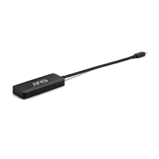 Club3D USB-C Docking Station με DisplayPort 4K Μαύρο (CSV-1553)