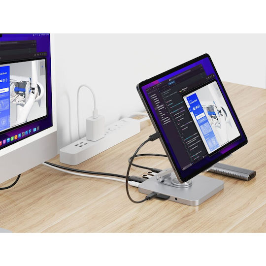 Conceptronic USB-C Docking Station with HDMI 4K PD Gray (DONN26G)