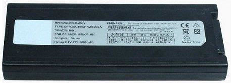 Compatible Battery for Panasonic Toughbook with 7400mAh