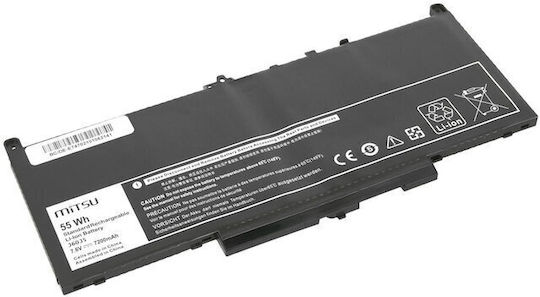 Mitsu Compatible Battery for Dell Latitude with 7200mAh