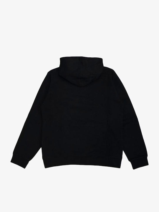 Kids Sweatshirt with Hood Black