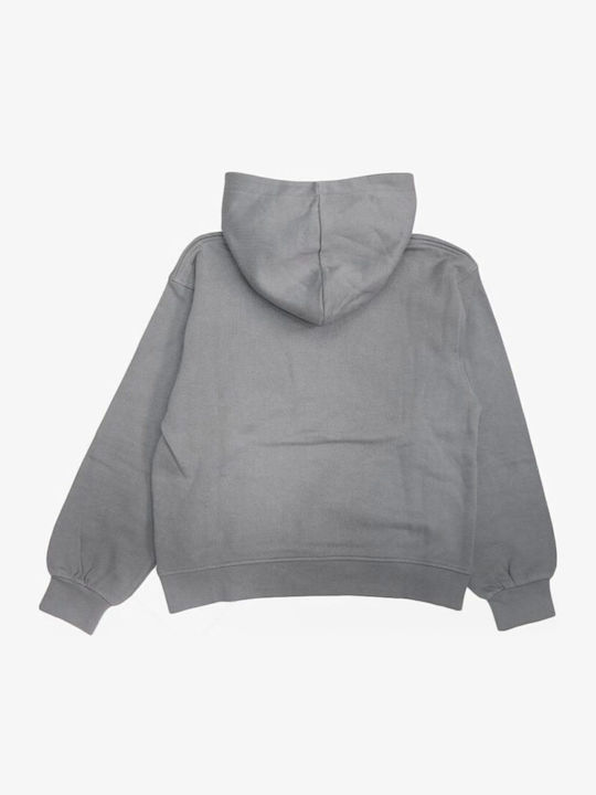 Παιδικό Φούτερ με Κουκούλα Grey Heather