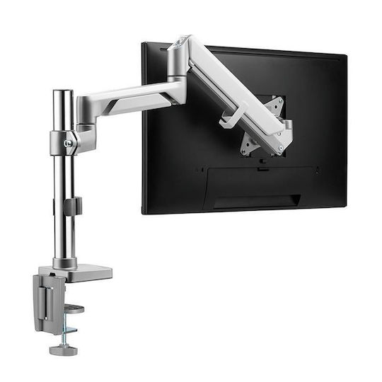 LogiLink Suport Birou Monitor până la 32" cu Braț Argintie (BP0087)