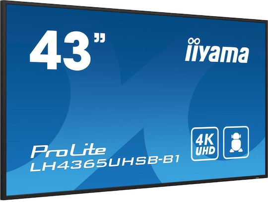 Iiyama Prolite Public Display LED IPS 4K UHD 43"