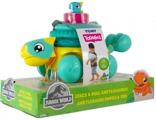 Tomy Συρόμενο Παιχνίδι Συρόμενος Ankylosaurus για 18+ Μηνών