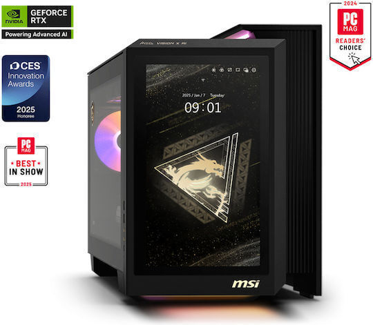 MSI MEG Vision X AI 2nd Gaming Desktop PC (Ultra 7-265K/32GB DDR5/2TB SSD/GeForce RTX 5080/W11 Home)