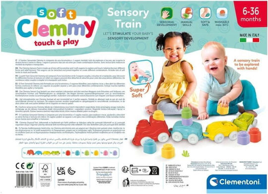 Clementoni Sensory Clemmy Sensory Train for 6+ Months