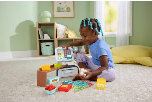 Fisher Price Baby Toy Paizo & Mathaino Educational Cash Register with Sounds for 24++ Months