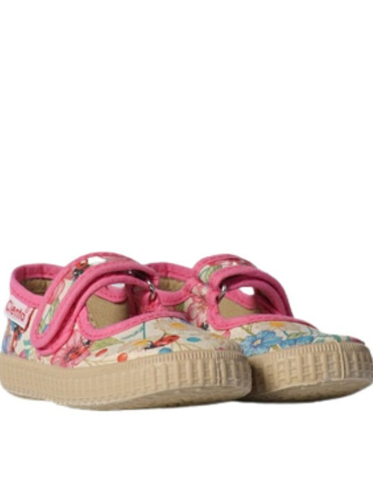 Πάνινες Mπαλαρίνες Cienta Floral Famous Kids Πάνινες Mπαλαρίνες Cienta Floral Famous Kids