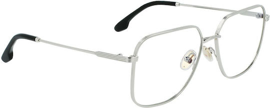 Victoria Beckham Feminin Metalic Rame ochelari Argint VB2124 040