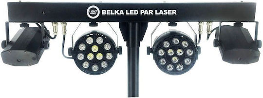 Light4me Laser Grinda LED PAR RGBW / Roșu / Roșu / Verde