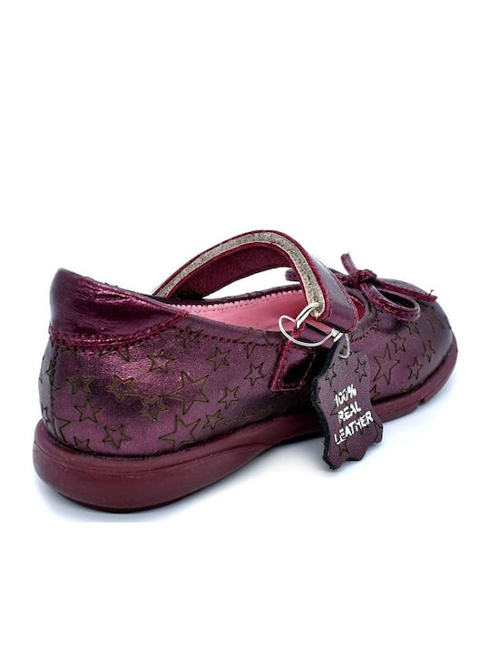 Bibelot Synthetisches Leder Anatomische Kinder Ballerina 2020-03 Burgundisch
