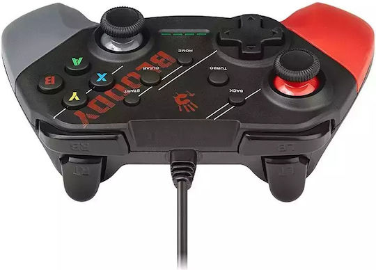 A4Tech GP30 Ενσύρματο Gamepad για Android / PC / PS3 / Switch Sports Red