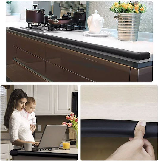 Surface Protector with Sticker in Black Color 200x3.5cm 1pcs
