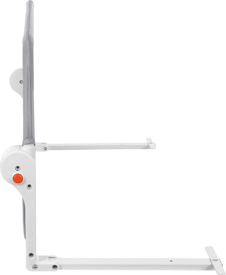 Kikka Boo I am Safe Bed Rail Guard made of Fabric in Gray Color 120x42cm 1pcs