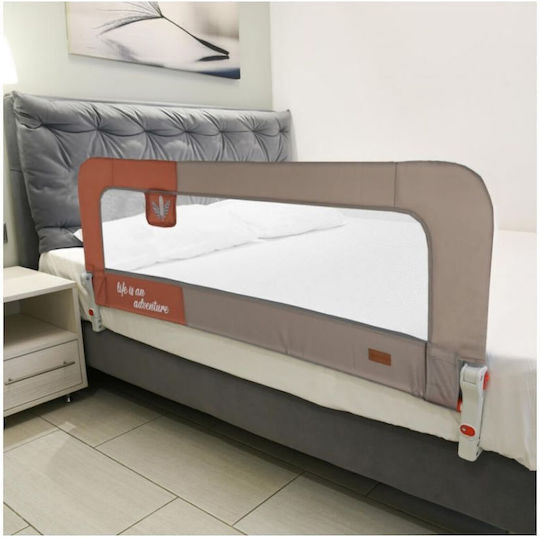 Bebe Stars Bed Rail Guard in Brown Color 140εκ. 1pcs