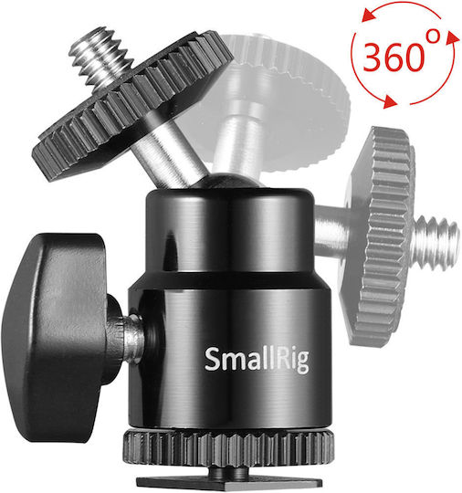 SmallRig 1/4" Camera Hot shoe Mount with Additional 1/4" Screw Κεφαλή - Φωτογραφική 2pcs