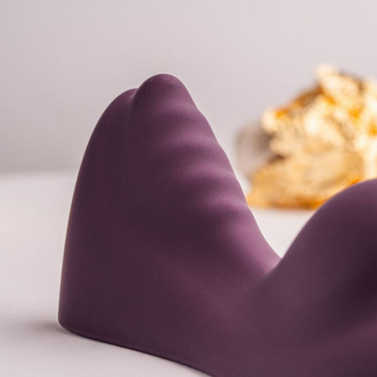 Rocks Off Ruby Glow Dusk Seated Vibrator Mini Κλειτοριδικός Δονητής 6.2cm Purple