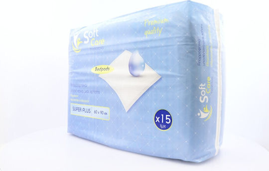 Bournas Medicals SoftCare Υποσέντονα Ακράτειας 60x90cm 15τμχ