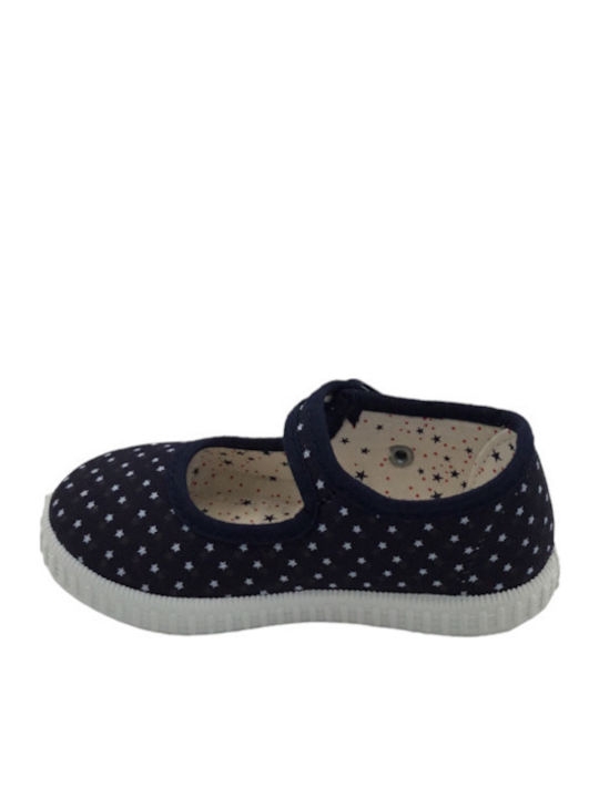 Kids Pumps & Ballerinas Fabric Javer 62-18 Blue