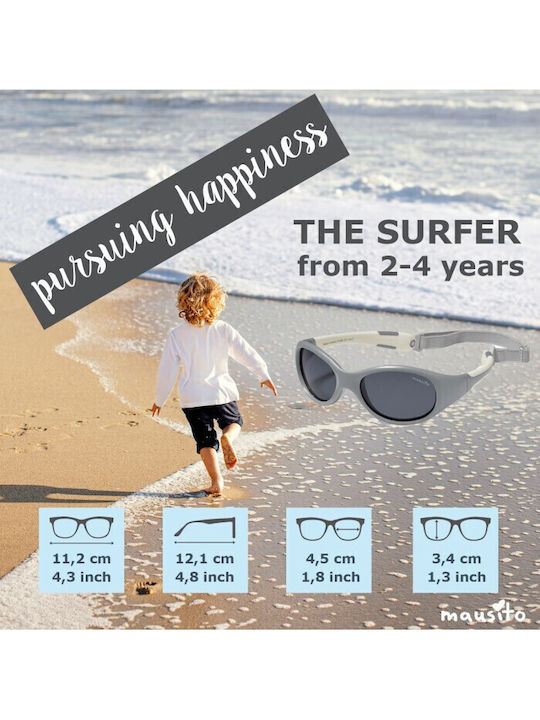 Mausito Surfer Παιδικά Γυαλιά Ηλίου Μωβ για 2-4 Ετών