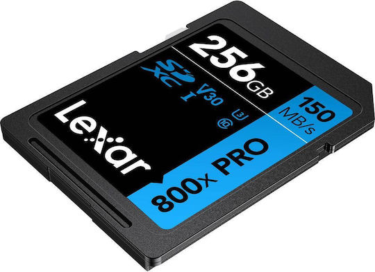 Lexar Professional 800x SDXC 256GB V30 UHS-I with Adapter