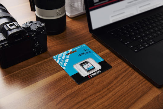 Kingston Canvas Go Plus microSDXC 1TB U3 V30 UHS-I 200MB/s с адаптер