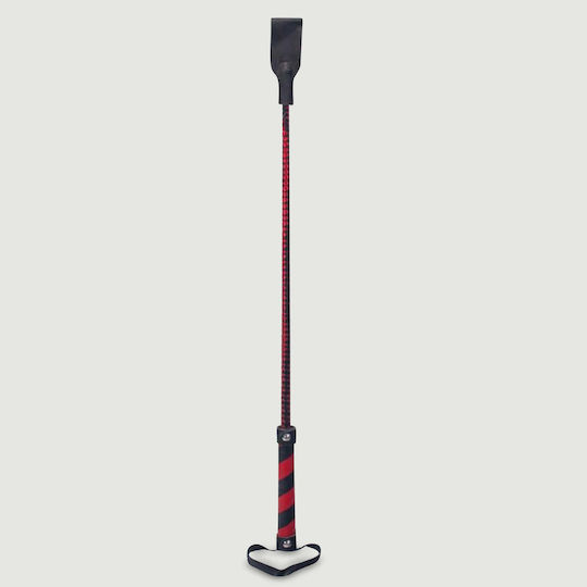 Devil Sticks Crop Polished Grain Leather Paddle σε Κόκκινο Χρώμα