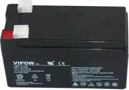 Vipow LP1.3-12 Μπαταρία UPS με Χωρητικότητα 1.3Ah και Τάση 12V 1τμχ