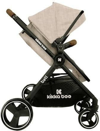 Kikka Boo Bali Zen Ρυθμιζόμενο Καρότσι 2 σε 1 Kατάλληλο για Nεογέννητο Μπεζ 9kg